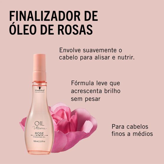 Óleo Capilar Schwarzkopf Ultime Oil Ultime Rose